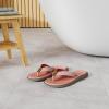 imageKuaiLu Womens Casual Flip Flops Yoga Mat Comfortable Cushion Arch Support Walking Thong Sandals Lightweight NonSlip Summer Beach SlippersPink
