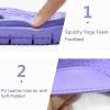 imageKuaiLu Womens Casual Flip Flops Yoga Mat Comfortable Cushion Arch Support Walking Thong Sandals Lightweight NonSlip Summer Beach SlippersPurple