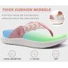 imageKuaiLu Womens Fashion Orthotic Flip Flops Ladies Athletic Thick Cushion Recovery Thong Sandals Slip On Memory Foam Walking Sandles With Comfortable Plantar Fasciitis Arch SupportLight Pink