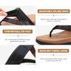 imageKuaiLu Womens Flip Flops With Arch Support Adjustable Thick Athletic Cushion Recovery Walking Sandals For Woman Ladies Fashion Comfortable FlipFlop Slides Water Resistant ampamp LightweightBlack Khaki