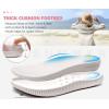 imageKuaiLu Womens Flip Flops With Arch Support Adjustable Thick Athletic Cushion Recovery Walking Sandals For Woman Ladies Fashion Comfortable FlipFlop Slides Water Resistant ampamp LightweightPink White