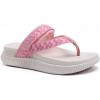 imageKuaiLu Womens Flip Flops With Arch Support Adjustable Thick Athletic Cushion Recovery Walking Sandals For Woman Ladies Fashion Comfortable FlipFlop Slides Water Resistant ampamp LightweightPink White