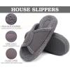 imageKUAILU Women Cozy Slippers Comfortable Suede Faux Fluff Warm Sherpa Lining House slippers for ladies Bedroom Memory Foam Cushioned Orthotic Open Toe Slides Thick Hard Sole IndoorampampOutdoor US Size 511Greychoose One Size Up