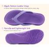 imageKuaiLu Flip Flops For Women Ladies Orthotic Yoga Mat Cushion Sandals Dressy Womans Lightweight Summer Slip On Beach Thong Sandles with Comfortable Arch Support US Size 512Purple
