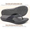 imageKuaiLu Flip Flops For Women Ladies Orthotic Yoga Mat Cushion Sandals Dressy Womans Lightweight Summer Slip On Beach Thong Sandles with Comfortable Arch Support US Size 512Grey