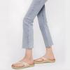 imageKuaiLu Flip Flops For Women Ladies Orthotic Yoga Mat Cushion Sandals Dressy Womans Lightweight Summer Slip On Beach Thong Sandles with Comfortable Arch Support US Size 512Beige White