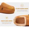 imageKuaiLu Womens Clog Slippers Cozy Warm Plush Lined With Arch Support Suede Faux Fur House ladies Bedroom Slippers Comfortable Memory Foam Slipon Womans Home ShoesKhaki