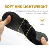 imageKuaiLu Womens Dressy Sandals with Arch Support Yoga Mat Comfortable Cushion Walking Criss Cross Slides Summer Beach Slip On Indoor Outdoor SlippersBlack