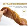 imageKuaiLu Womens Dressy Sandals with Arch Support Yoga Mat Comfortable Cushion Walking Criss Cross Slides Summer Beach Slip On Indoor Outdoor SlippersKhaki