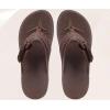 imageKuaiLu Womens Orthotic Cushion Flip Flops Sport Recovery Walking Sandals for Women with Comfortable Arch Support  Adjustable Flatform Slip On Indoor Outdoor For Summer CasualDark Brown