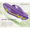 imageKuaiLu Womens Orthotic Cushion Flip Flops Sport Recovery Walking Sandals for Women with Comfortable Arch Support  Adjustable Flatform Slip On Indoor Outdoor For Summer CasualPurple