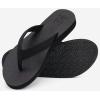 imageKuaiLu Womens Arch Support Flip Flops Ladies Comfort Lightweight Soft Yoga Mat Cushion Walking Thong SandalsAll Black
