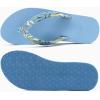 imageKuaiLu Womens Arch Support Flip Flops Ladies Comfort Lightweight Soft Yoga Mat Cushion Walking Thong SandalsLight Blue