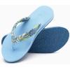 imageKuaiLu Womens Arch Support Flip Flops Ladies Comfort Lightweight Soft Yoga Mat Cushion Walking Thong SandalsLight Blue