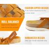 imageKuaiLu Womens Fashion Orthopedic Walking Sandals for Women 2025 Arch Support Sandles Comfort Plantar Fasciitis Recovery Cushion Summer Travel Outdoor Hiking Open Toe Water Shoes Woman Size US511Beige