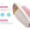 imageKuaiLu Womens Fashion Orthotic Slides Ladies Athletic Thick Cushion Recovery Sandals Adjustable Strap Slip On Walking Sandles With Comfortable Plantar Fasciitis Arch SupportPink White