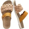 imageKuaiLu Womens Orthopedic Sandals Comfortable Arch Support Fashion Summer Beach Dressy Sandals With Leather Braided Adjustable Open Toe Cushion Travel Outdoor Plantar Fasciitis Shoes US Size511Beige