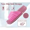imageKuaiLu Womens Sandals with Arch Support Orthopedic Comfortable Lightweight Cushion Recovery Slides Summer Fashion Leather Casual Womans Plantar Fasciitis Sandals for IndoorampampOutdoor US Size 612Hot Pink