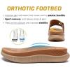 imageKuaiLu womens Womens Orthopedic Slides SandalsBrown