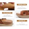 imageKuaiLu womens Womens Orthopedic Slides SandalsBrown
