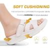 imageKuaiLu womens Womens Orthopedic Slides SandalsWhite