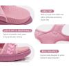 imageKuaiLu Womens Orthopedic Walking Sandals with Comfortable Arch Support Recovery Sport Relief Plantar Fasciitis Summer Outdoor Hiking Adjustable Strap Platform Cushion ShoesPink