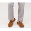 imageKuaiLu Mens Clog Slippers with Comfy Memory Foam Slippers Warm Faux Fur Slip onFelt Khaki