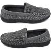 imageKuaiLu Mens Slippers Orthopedic Arch Support House Slippers with Cozy Memory Foam for Indoor Outdoor Grey Size 10