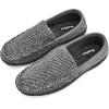 imageKuaiLu Mens Slippers Orthopedic Arch Support House Slippers with Cozy Memory Foam for Indoor Outdoor Grey Size 10