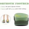 imageKuaiLu Womens Dressy Orthotic Flip Flops Trendy Comfortable Cushion Recovery Walking Criss Cross Thong Sandals Lightweight Yoga Foam Summer Slides with Plantar Fasciitis Arch SupportGreen