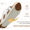 imageKuaiLu Womens Dressy Orthotic Flip Flops Trendy Comfortable Cushion Recovery Walking Criss Cross Thong Sandals Lightweight Yoga Foam Summer Slides with Plantar Fasciitis Arch SupportWhite Khaki