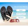 imageWomens Comfy Slide Sandals Ladies Fashion Slip On Cork SandalsBlack