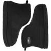 imageKuaiLu Mens House Slippers Booties Cozy Memory Foam Boots Warm Plush Lining Winter Felt Home Bedroom Slipper Socks Indoor Outdoor NonSlip ShoesAll Black
