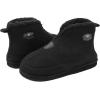 imageKuaiLu Mens House Slippers Booties Cozy Memory Foam Boots Warm Plush Lining Winter Felt Home Bedroom Slipper Socks Indoor Outdoor NonSlip ShoesAll Black