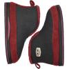 imageKuaiLu Mens House Slippers Booties Cozy Memory Foam Boots Warm Plush Lining Winter Felt Home Bedroom Slipper Socks Indoor Outdoor NonSlip ShoesBlackred