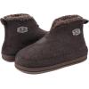 imageKuaiLu Mens House Slippers Booties Cozy Memory Foam Boots Warm Plush Lining Winter Felt Home Bedroom Slipper Socks Indoor Outdoor NonSlip ShoesReddish Brown