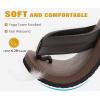 imageKuaiLu Mens Leather Flip Flops Arch Support Summer Beach Pool Water Thong Sandals Waterproof Rubber Walking ShoesBrown Reddish