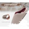 imageKuaiLu Womens Supportive Memory Foam Slippers Felt Fuzzy Lined Heel Cushion Lightweight House Shoes for Indoor OutdoorBeige