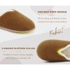 imageKuaiLu Womens Supportive Memory Foam Slippers Felt Fuzzy Lined Heel Cushion Lightweight House Shoes for Indoor OutdoorKhaki