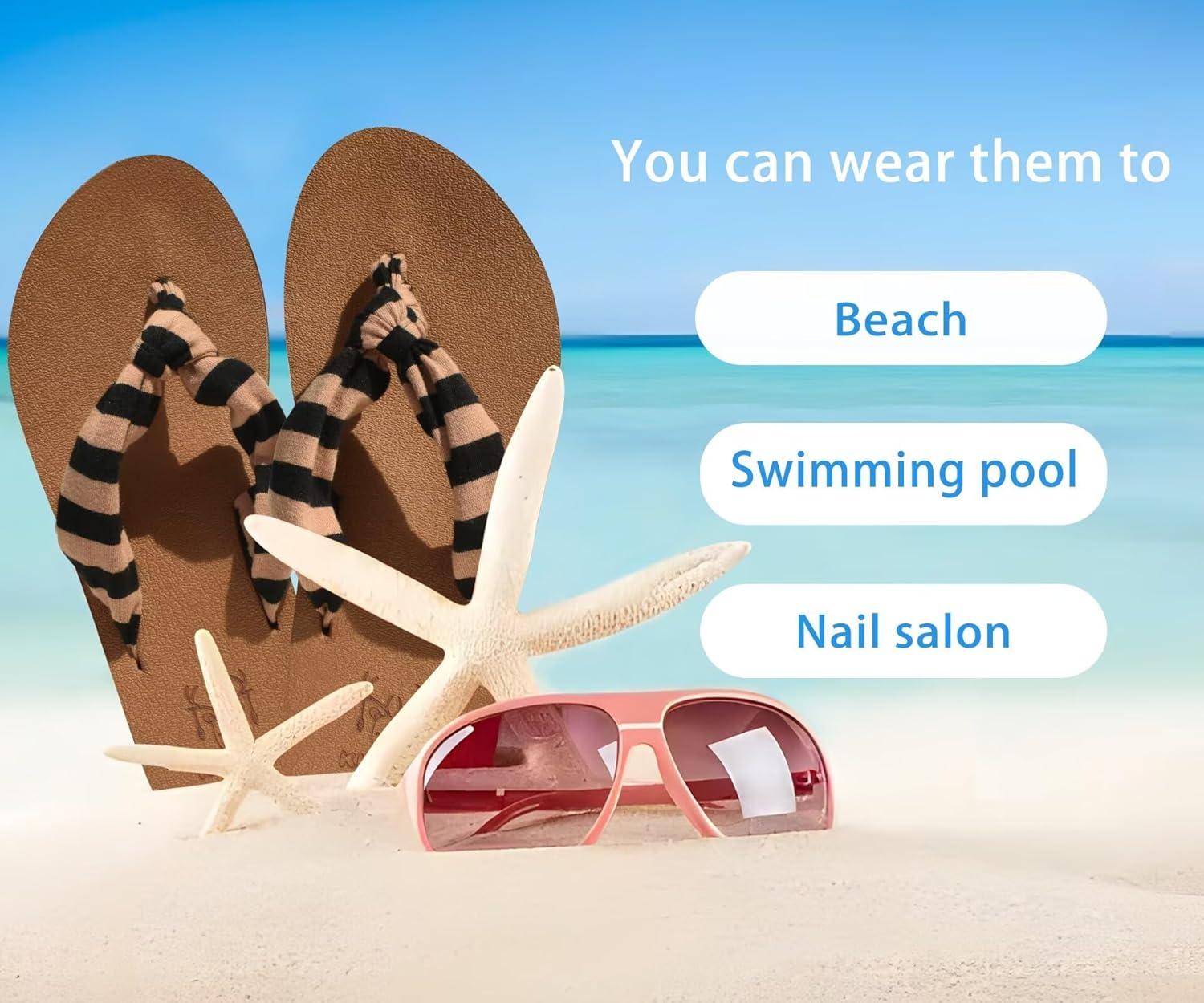 imageKuaiLu Womens Dressy Sandals Arch Support Yoga Mat Walking Cross Slides Ladies Slip on Orthotic Travel Outfits Slippers Cushion ComfortableKhaki Black