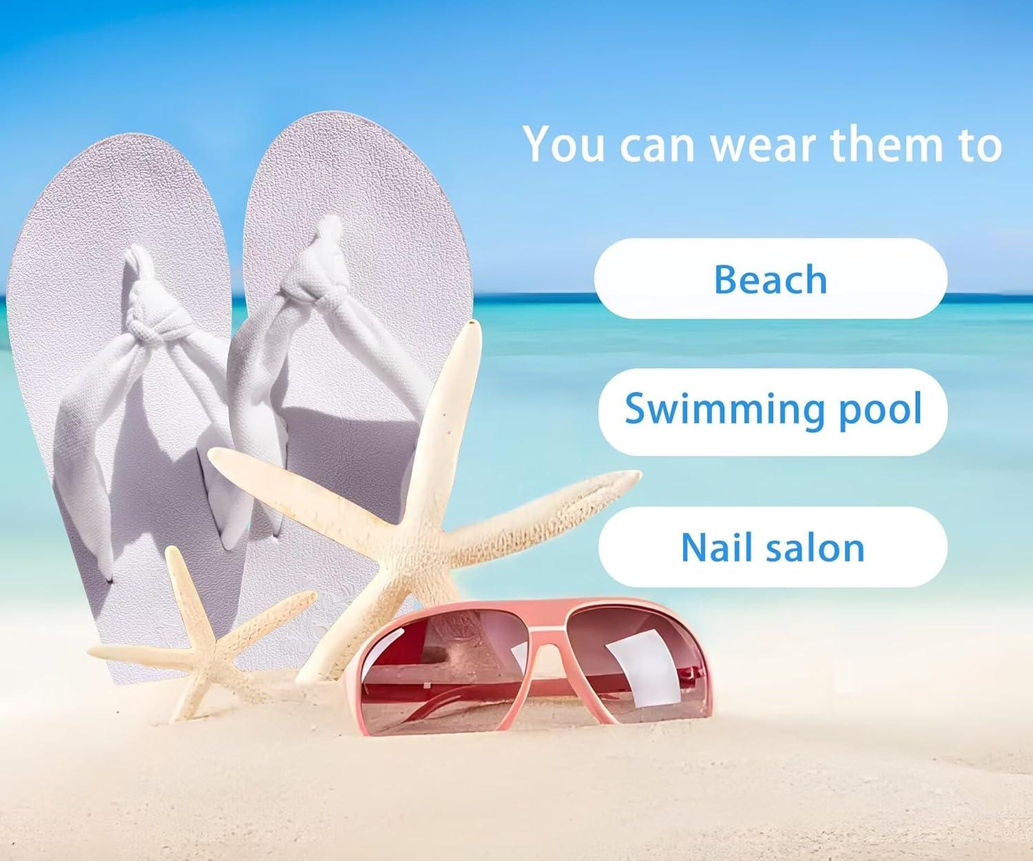 imageKuaiLu Womens Dressy Sandals Arch Support Yoga Mat Walking Cross Slides Ladies Slip on Orthotic Travel Outfits Slippers Cushion ComfortableWhite