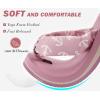 imageKuaiLu Flip Flops Women Yoga Foam Ladies Comfort Arch Support Summer Beach Casual Thong SandalsPink