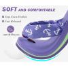 imageKuaiLu Flip Flops Women Yoga Foam Ladies Comfort Arch Support Summer Beach Casual Thong SandalsPurple