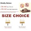 image:imageKuaiLu Mens Recovery Sandals Orthotic Arch Support Open Toe Sport Slides Thick Cushion Orthopedic Plantar Fasciitis Slip On Wide Width Summer Pool Beach WaterproofTan