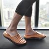 image:imageKuaiLu Mens Recovery Sandals Orthotic Arch Support Open Toe Sport Slides Thick Cushion Orthopedic Plantar Fasciitis Slip On Wide Width Summer Pool Beach WaterproofKhaki Brown