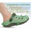 image:imageKuaiLu Womens Classic Recovery Clogs Comfortable Walking Cushion Sandals for Women Relif Plantar Fasciitis Ladies Orthotic Arch Support Slipon Mules Adult Slip Resistant ShoesBean Green