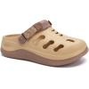 image:imageKuaiLu Womens Classic Recovery Clogs Comfortable Walking Cushion Sandals for Women Relif Plantar Fasciitis Ladies Orthotic Arch Support Slipon Mules Adult Slip Resistant ShoesBeige