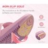 image:imageKuaiLu Flip Flops for Womens Orthotic Chic Platform Sandals with Arch Support Ultra Comfotable Summer Beach Walking Plantar Fasciitis Cushion Sandals Ladies Open toe Outfits Adjustable Flat SandlesPink