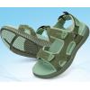 image:imageKuaiLu Mens Hiking Sandals With Arch Support Sport Recovery Athletic Walking Sandals For Man Outdoor Summer Casual Thick Cushion Beach Water Fisherman Sandal Size 715Green
