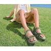 image:imageKuaiLu Mens Hiking Sandals With Arch Support Sport Recovery Athletic Walking Sandals For Man Outdoor Summer Casual Thick Cushion Beach Water Fisherman Sandal Size 715Green